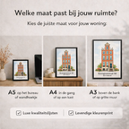 Huisportret in kleur – Ingekleurde illustratie van jouw huis